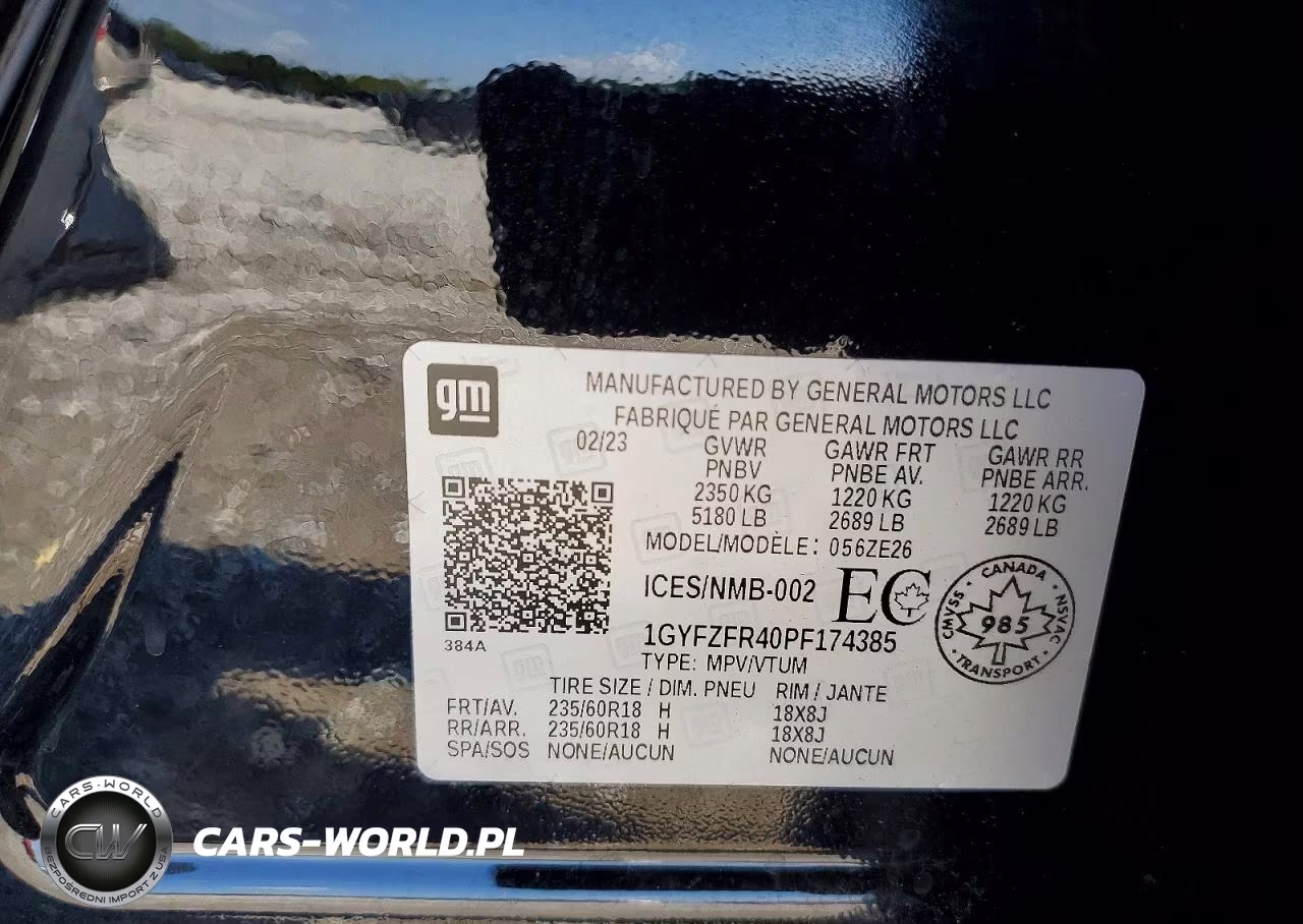 2023 Cadillac Xt4 Sport VIN:1GYFZFR40PF174385 - 14
