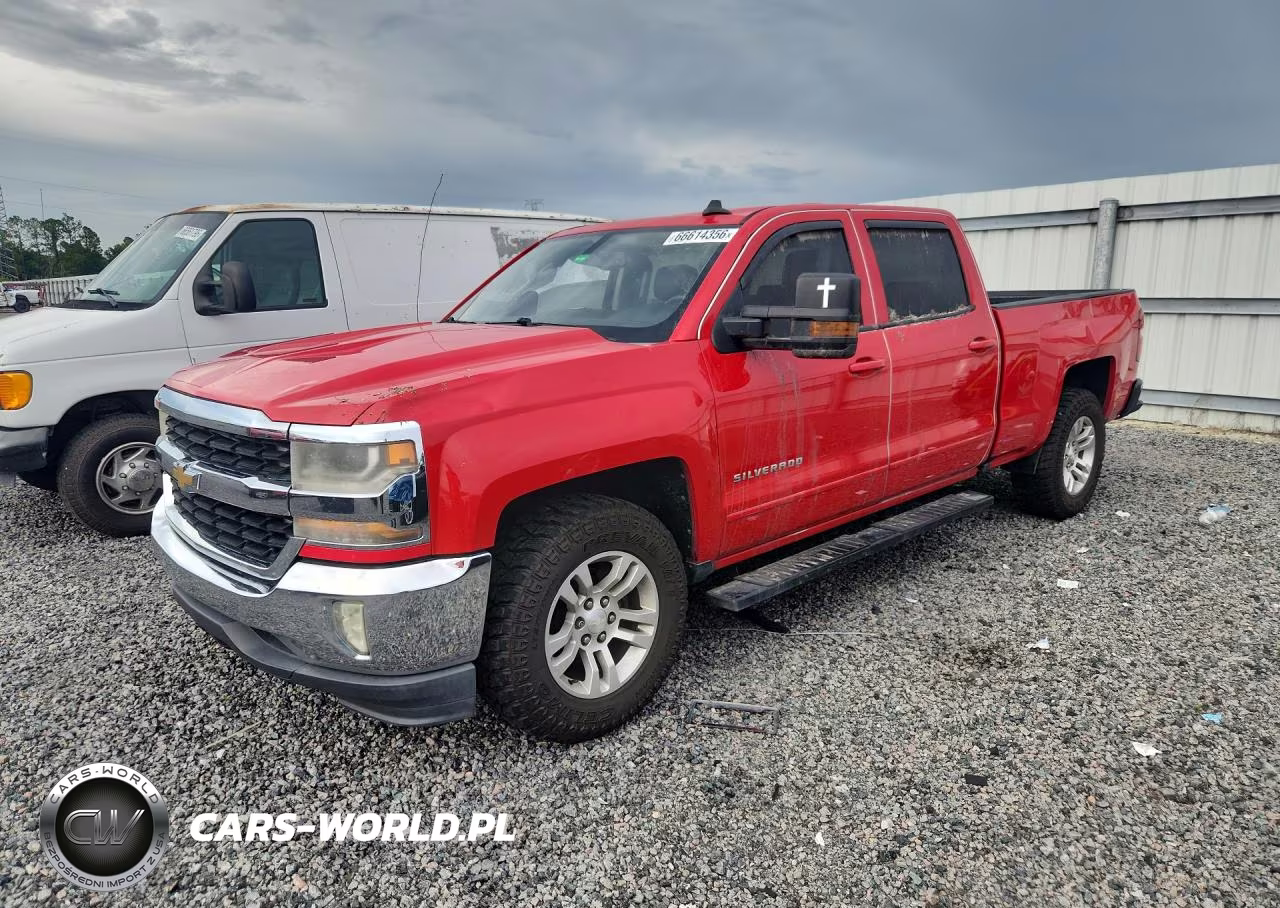 2016 Chevrolet Silverado C1500 Lt VIN:3GCUCRECXGG281522 - 1