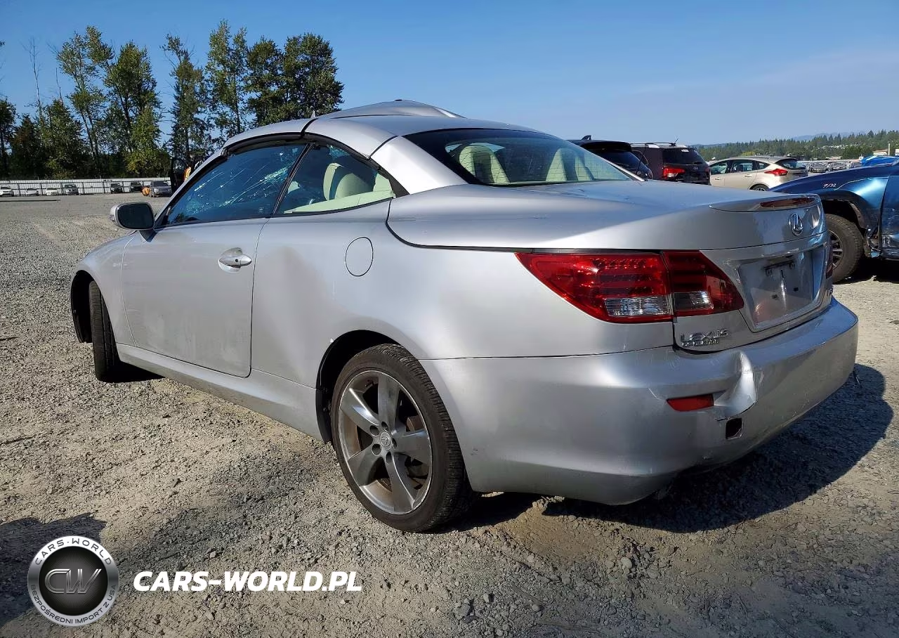 2011 Lexus Is 250C Base VIN:JTHFF2C28B2520003 - 2