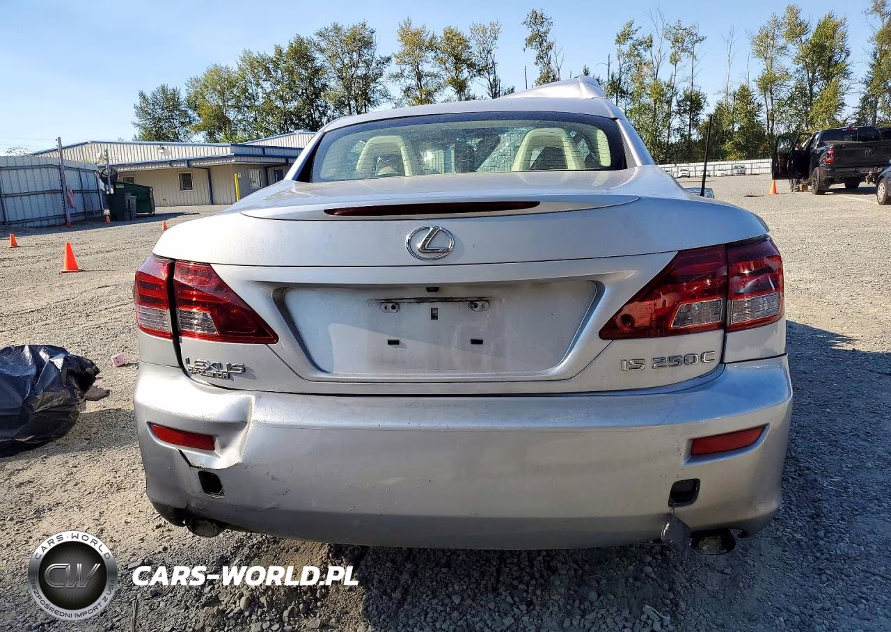 2011 Lexus Is 250C Base VIN:JTHFF2C28B2520003 - 6