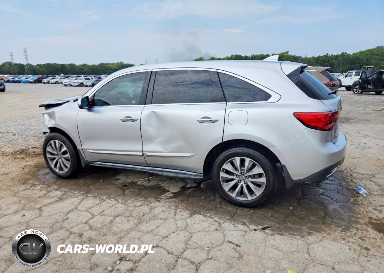 2014 Acura Mdx Technology VIN:5FRYD4H40EB028300 - 2