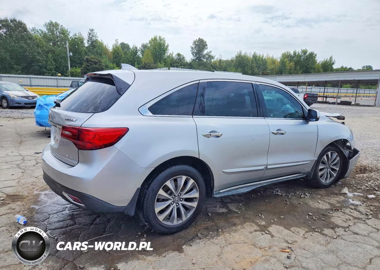 2014 Acura Mdx Technology VIN:5FRYD4H40EB028300 - 3