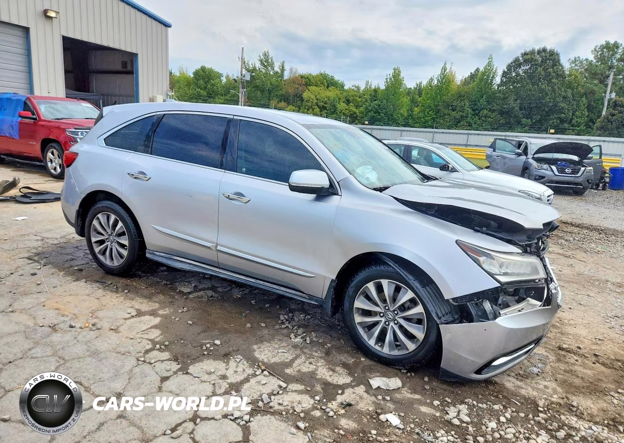 2014 Acura Mdx Technology VIN:5FRYD4H40EB028300 - 4
