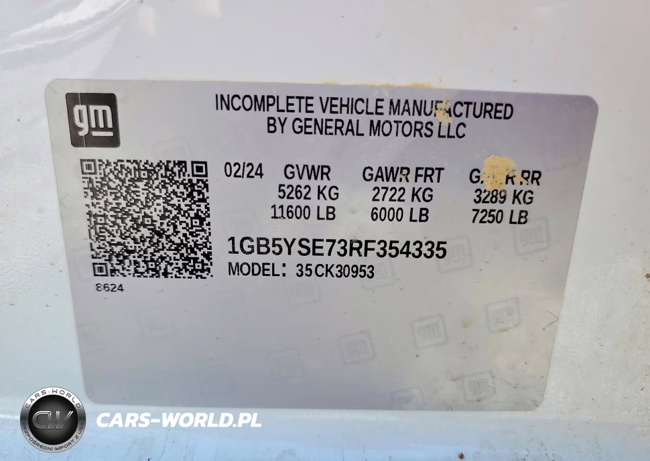 2024 Chevrolet Silverado K3500 VIN:1GB5YSE73RF354335 - 12