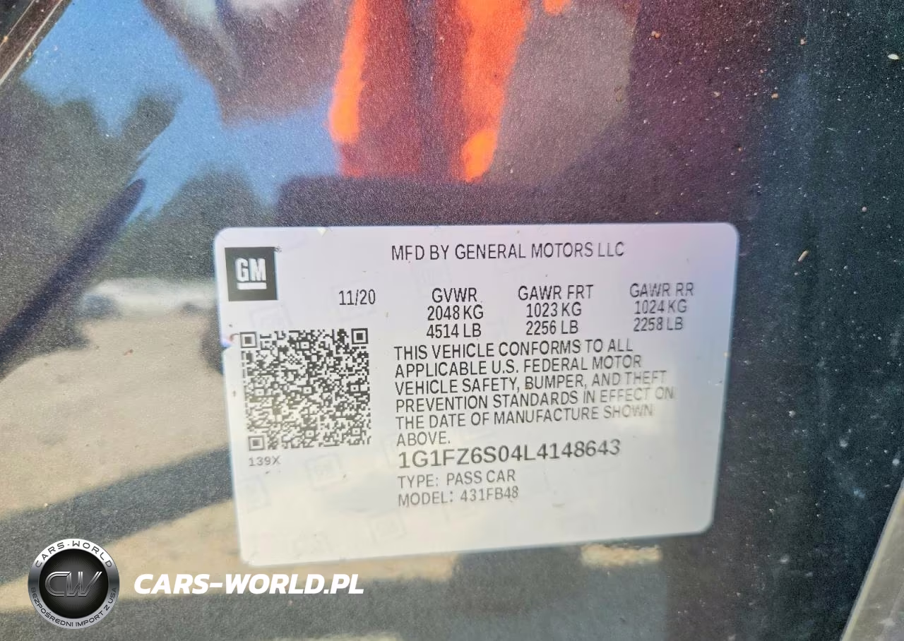 2020 Chevrolet Bolt Ev Premier VIN:1G1FZ6S04L4148643 - 13