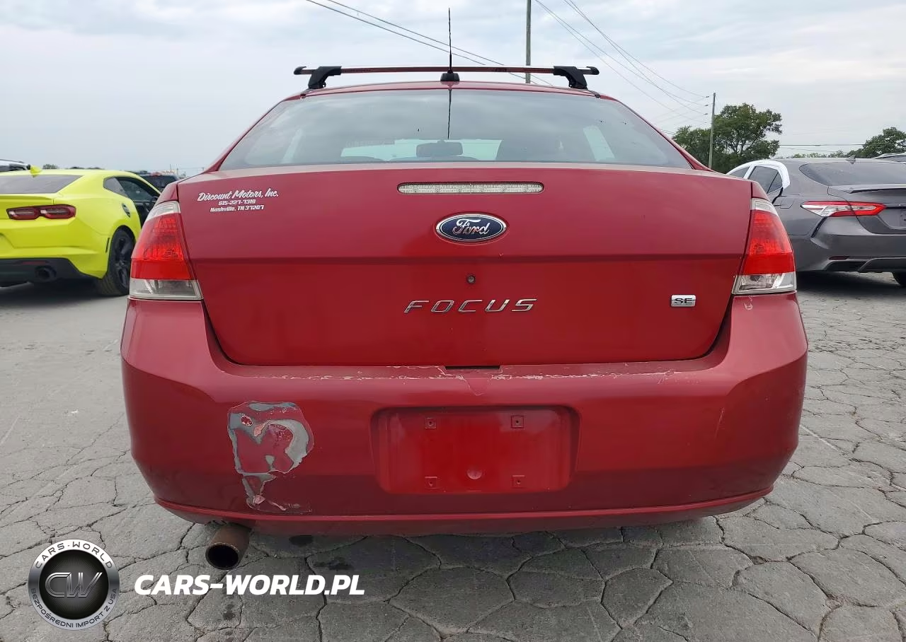 2009 Ford Focus Se VIN:1FAHP35N79W232311 - 6