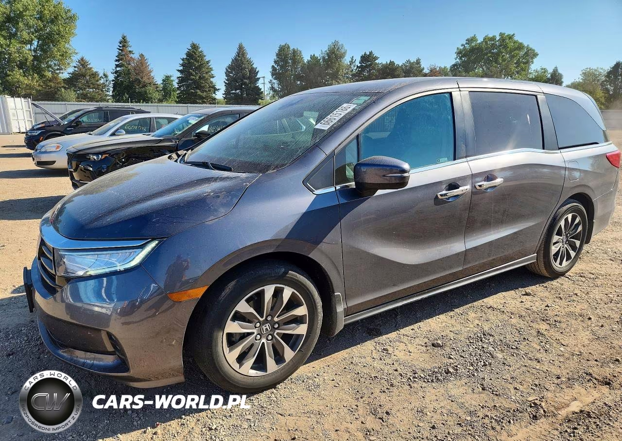 2023 Honda Odyssey Exl VIN:5FNRL6H63PB059078 - 1