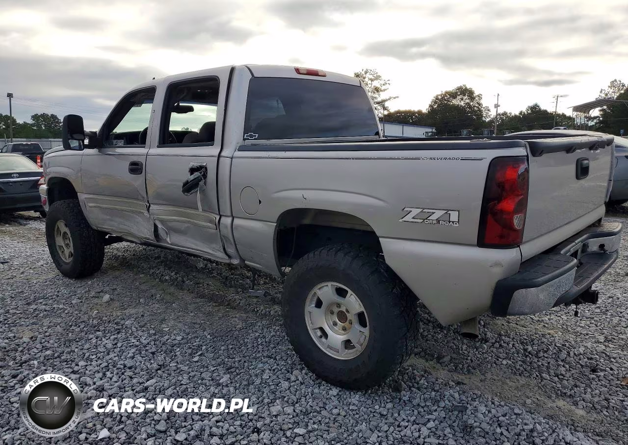 2006 Chevrolet Silverado K1500 VIN:2GCEK13T161166536 - 2