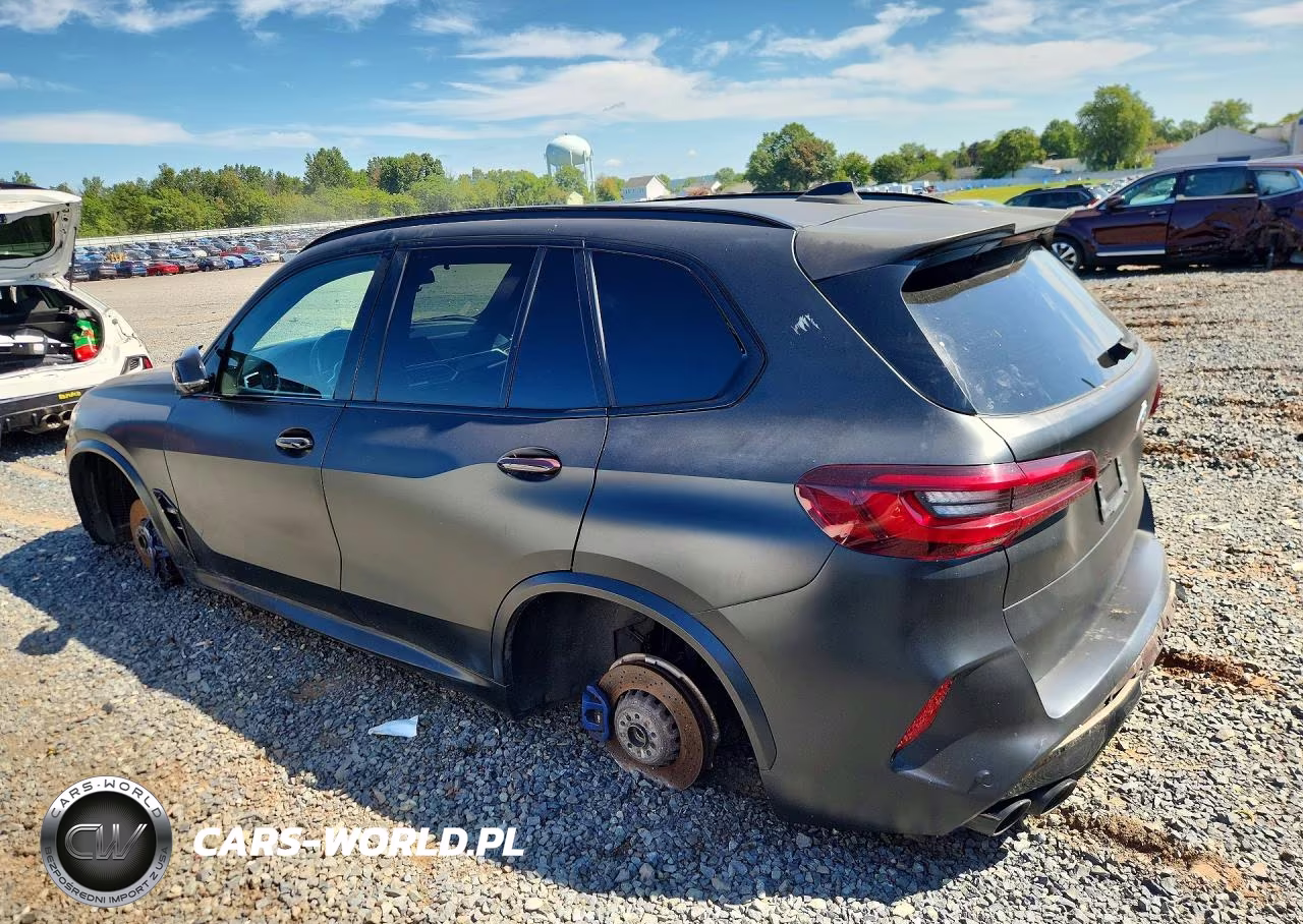 2021 BMW X5 M VIN:5YMJU0C09M9E35762 - 2