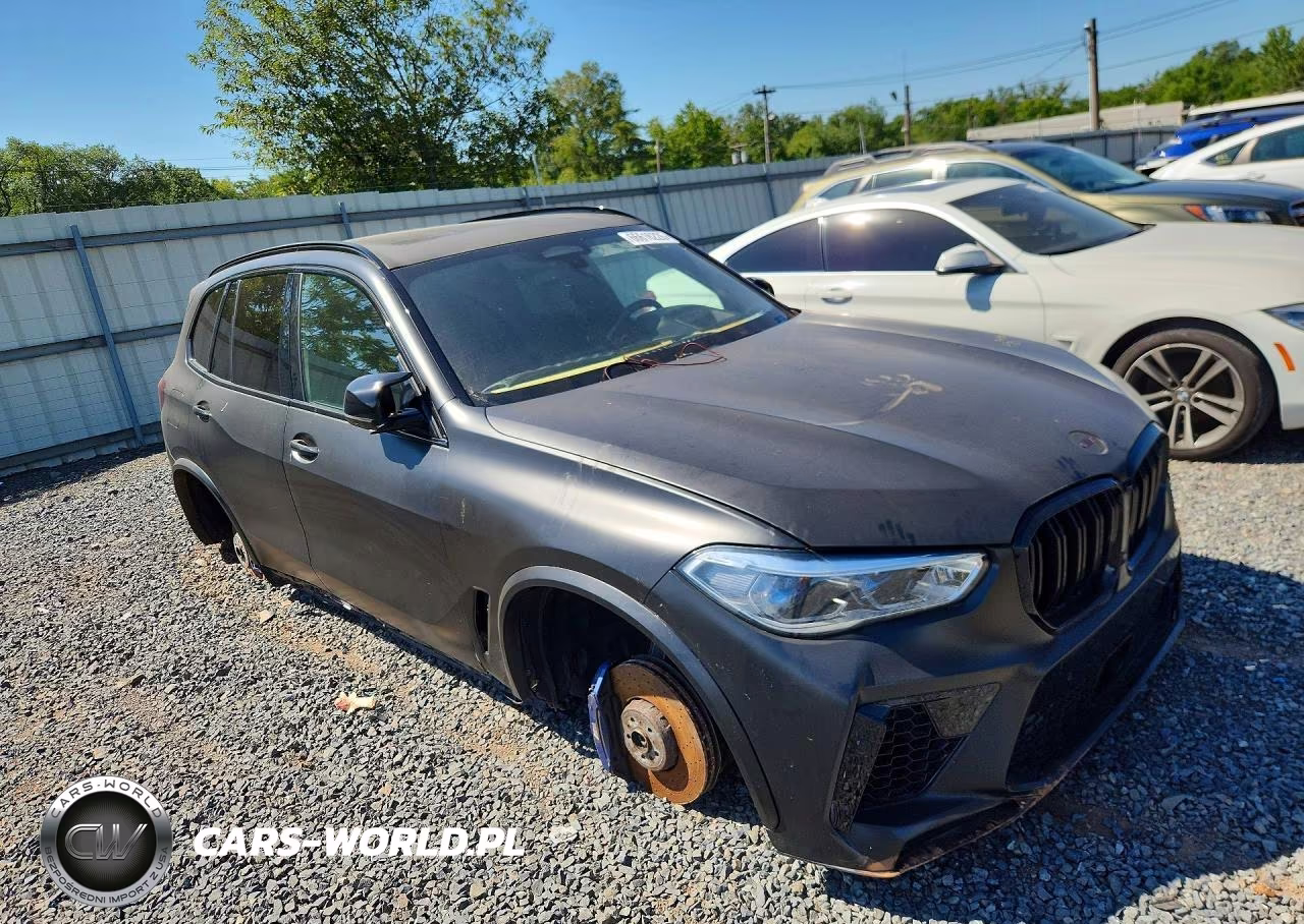 2021 BMW X5 M VIN:5YMJU0C09M9E35762 - 4