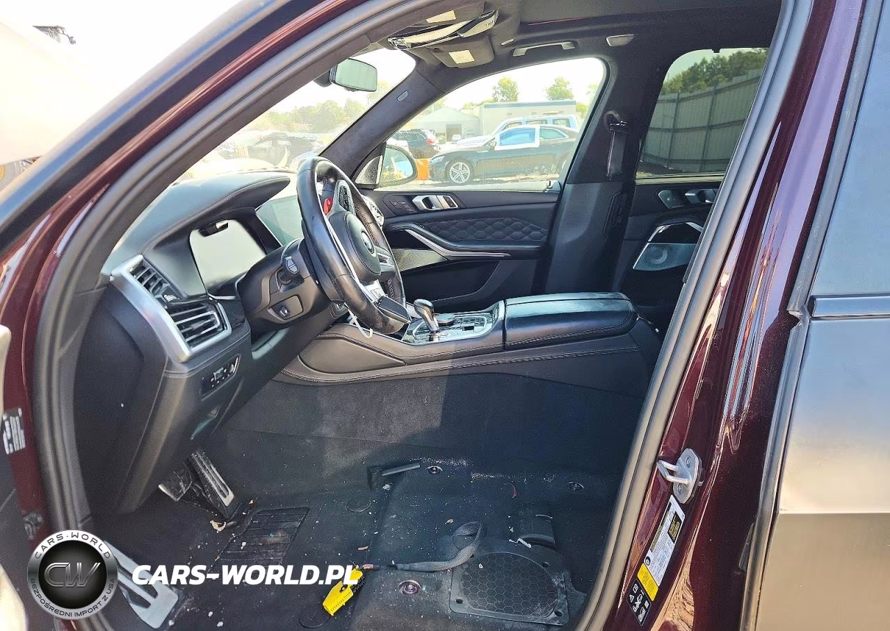 2021 BMW X5 M VIN:5YMJU0C09M9E35762 - 7