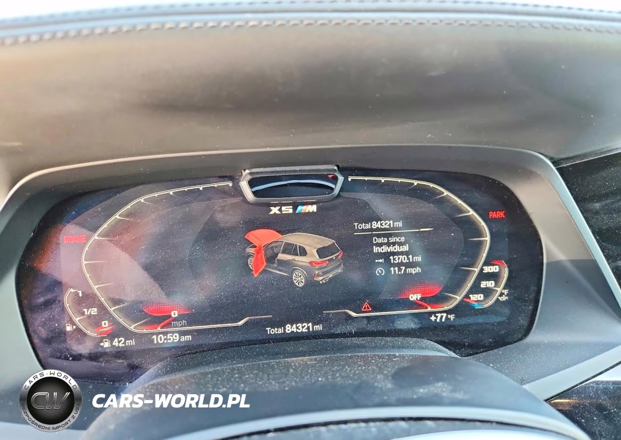 2021 BMW X5 M VIN:5YMJU0C09M9E35762 - 9