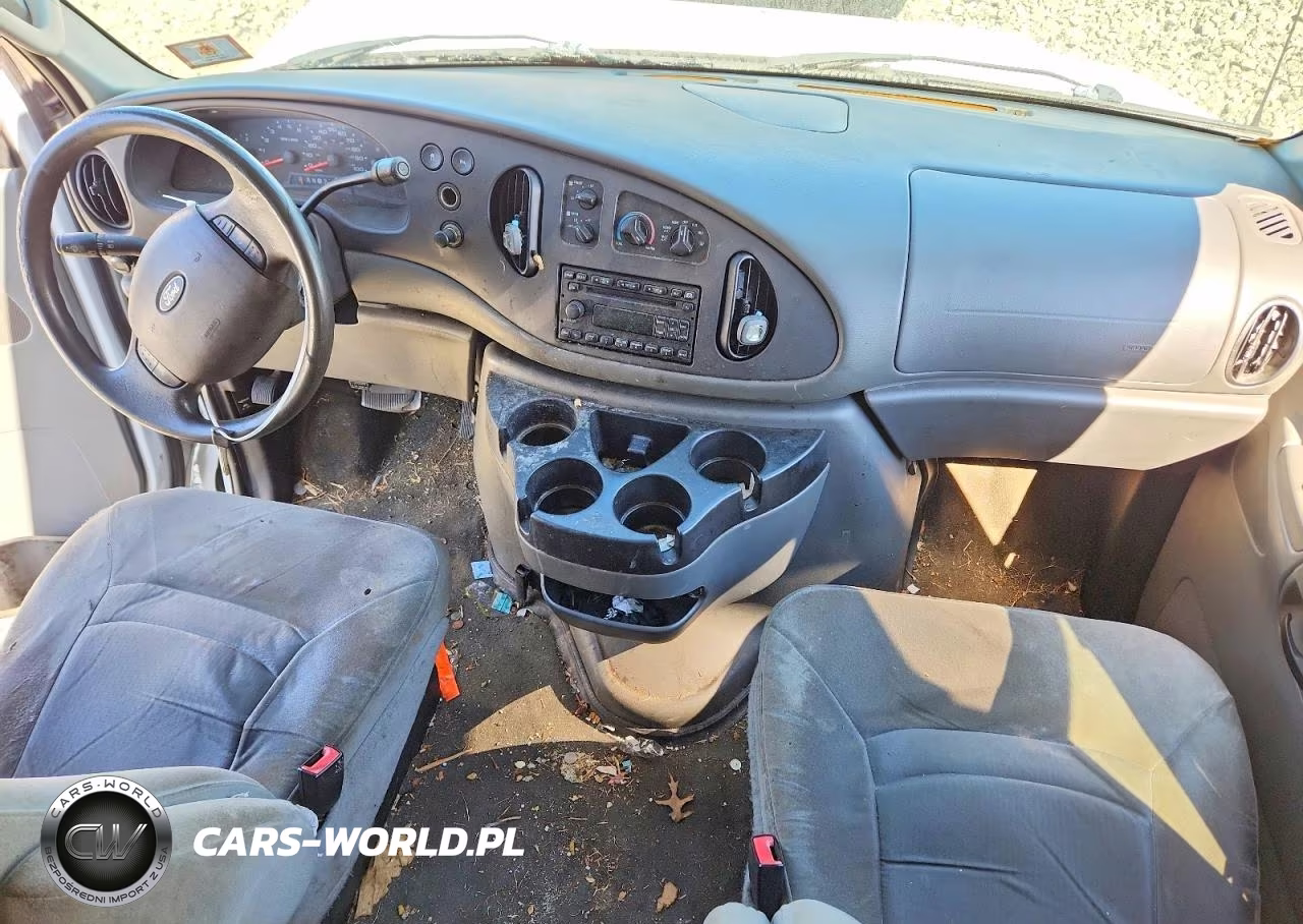 2008 Ford Econoline E350 Super Duty Wagon VIN:1FBNE31L48DB39686 - 8