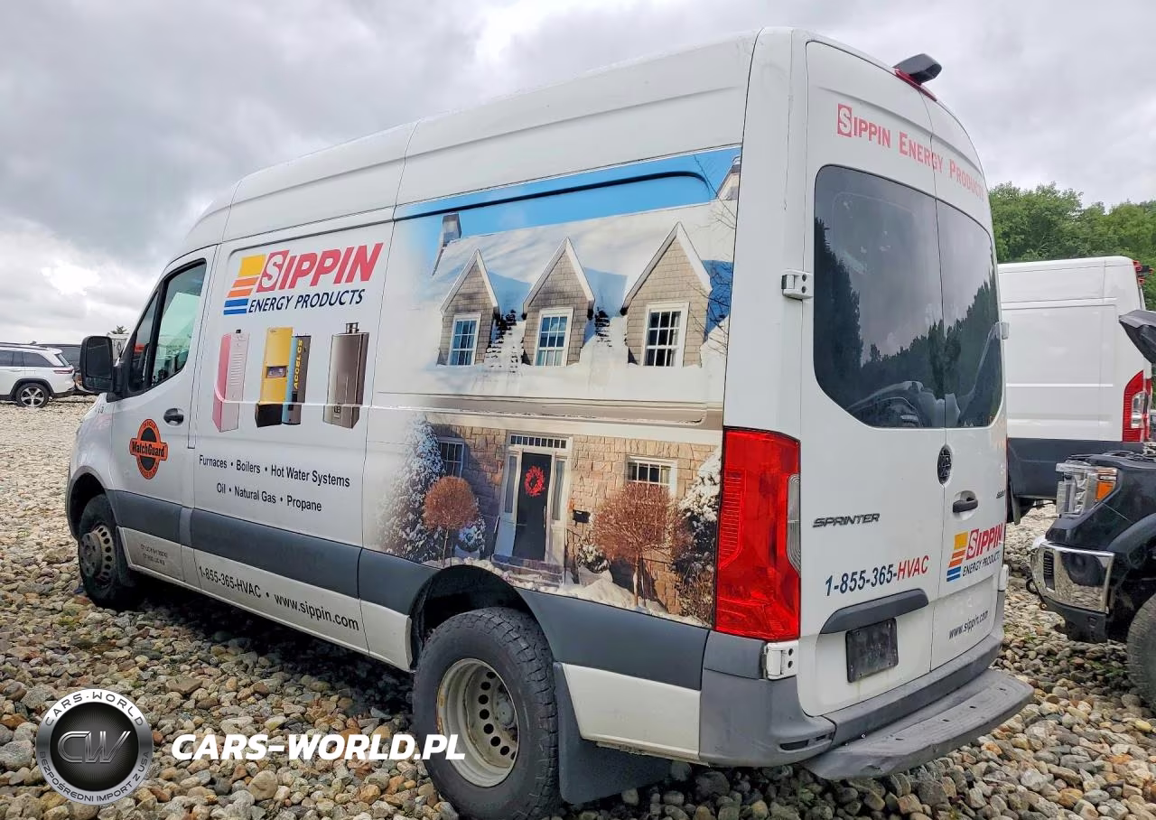 2019 Mercedes-Benz Sprinter 3500-4500 VIN:WD3PF3CD4KT007896 - 2