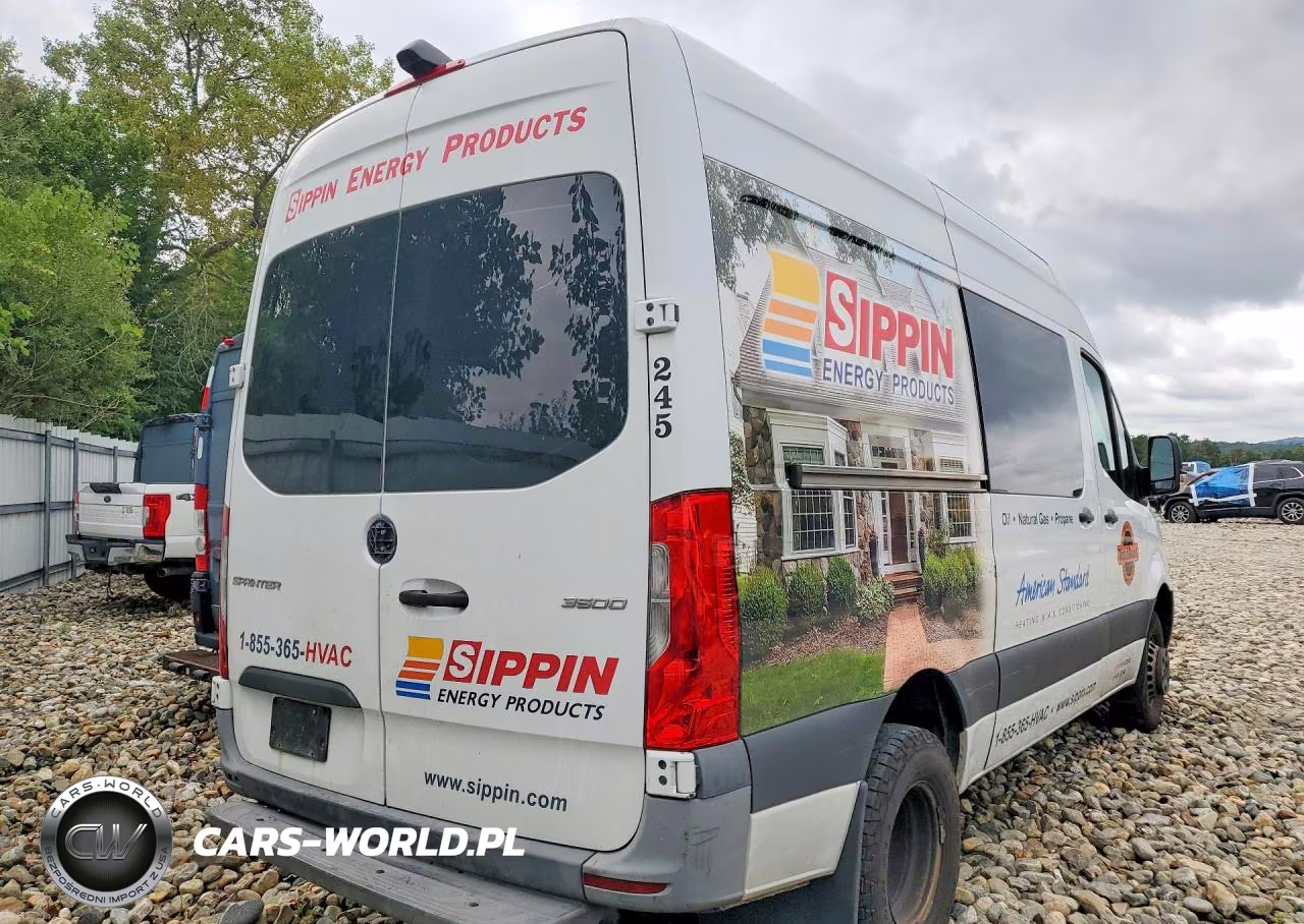 2019 Mercedes-Benz Sprinter 3500-4500 VIN:WD3PF3CD4KT007896 - 3