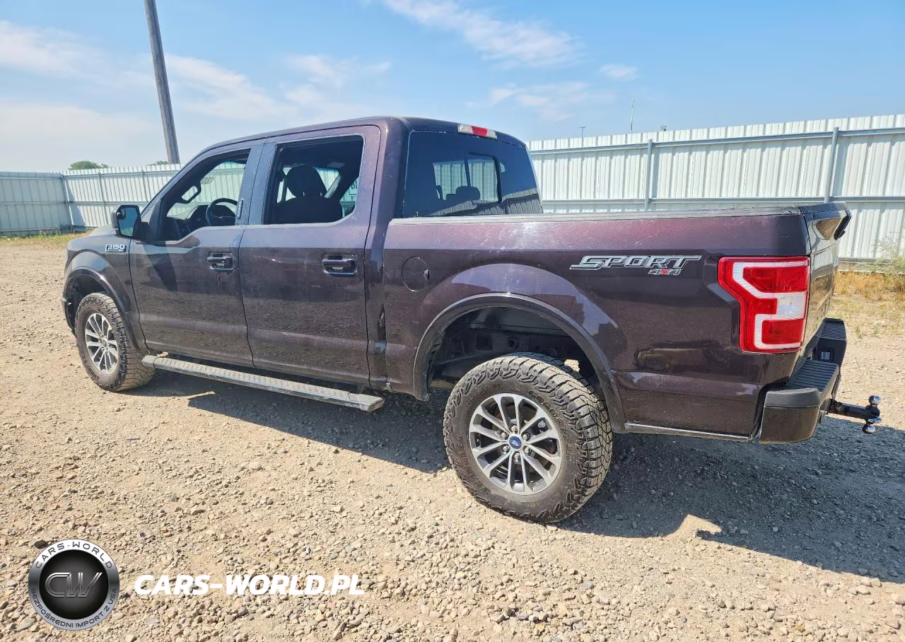2018 Ford F150 Supercrew VIN:1FTEW1EP3JKF36155 - 2