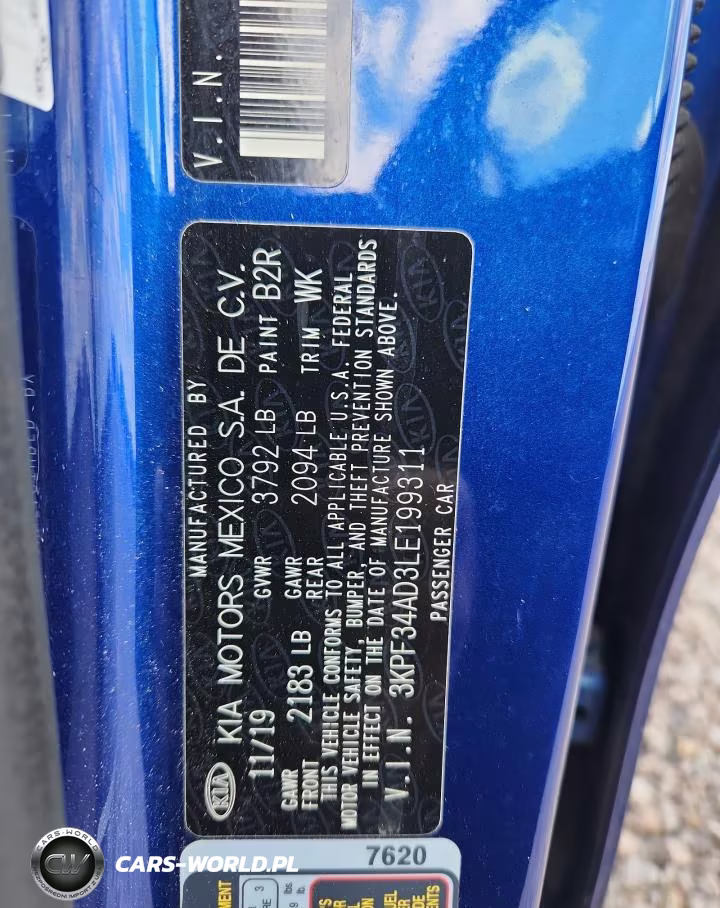 2020 Kia Forte Gt Line VIN:3KPF34AD3LE199311 - 13