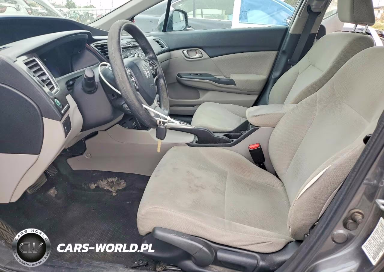 2013 Honda Civic Lx VIN:19XFB2F56DE058646 - 7