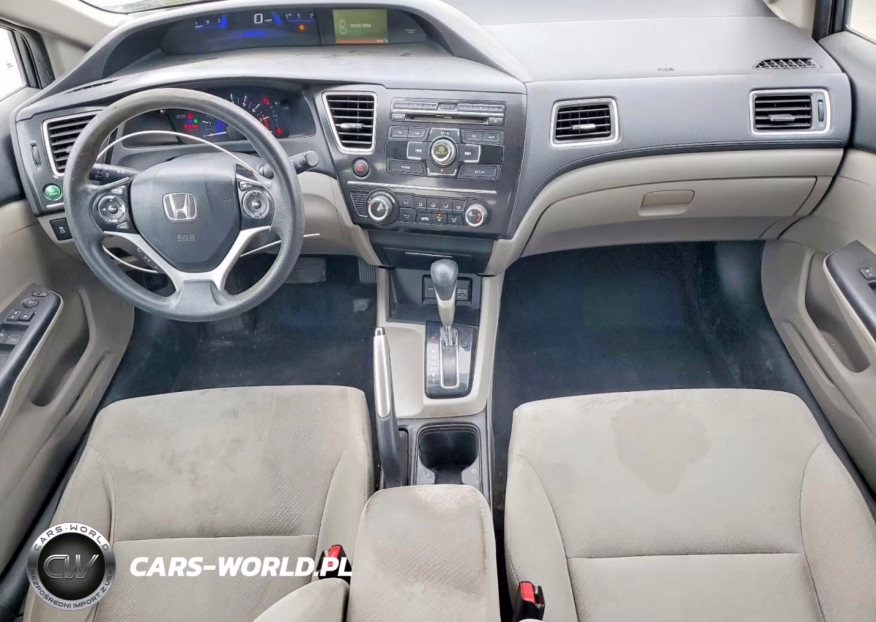 2013 Honda Civic Lx VIN:19XFB2F56DE058646 - 8