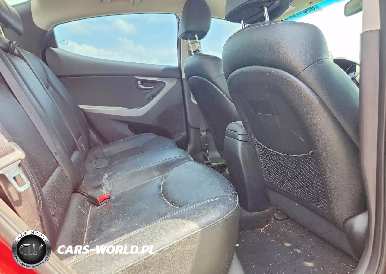 2012 Hyundai Elantra Limited VIN:KMHDH4AEXCU323721 - 10