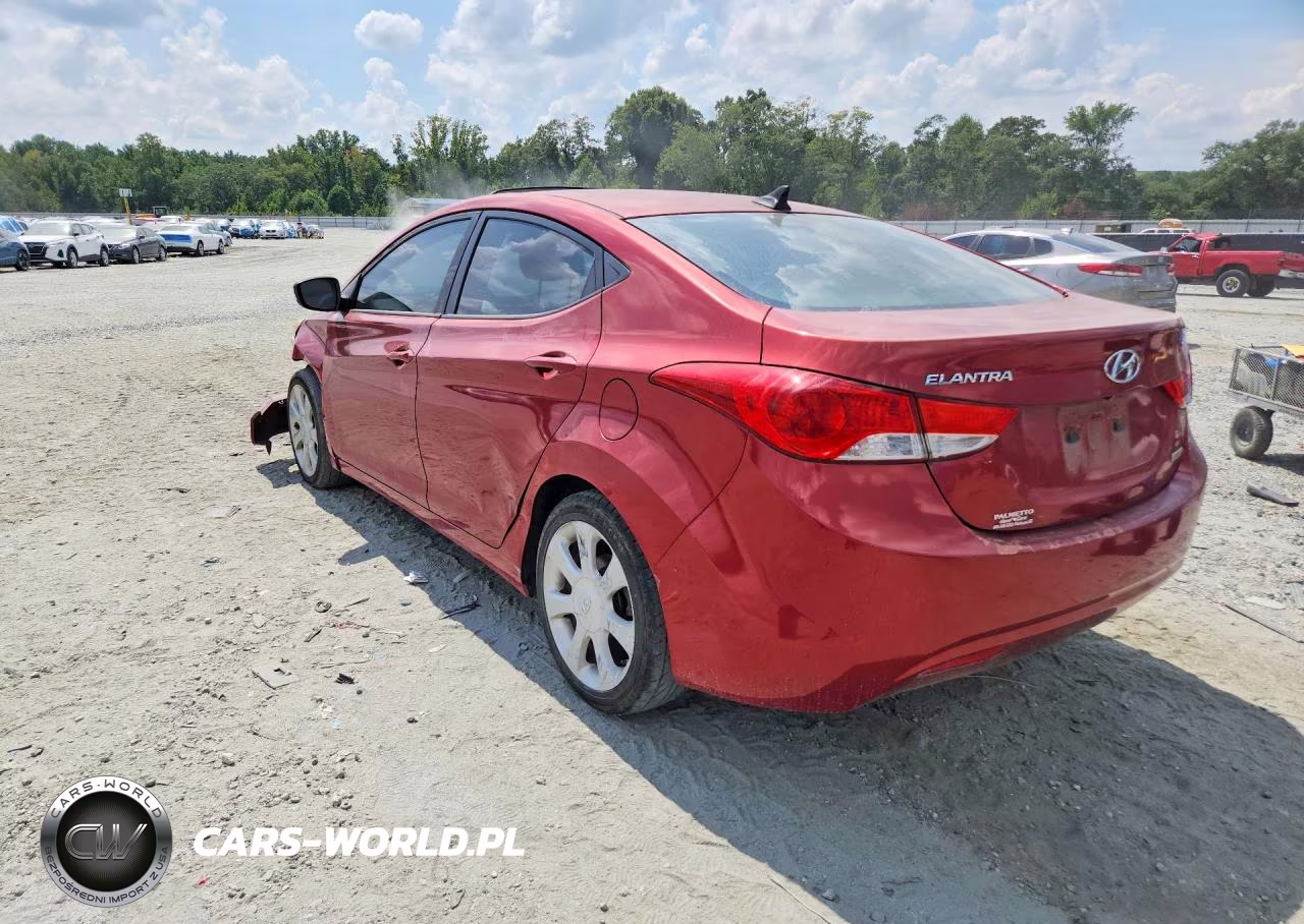 2012 Hyundai Elantra Limited VIN:KMHDH4AEXCU323721 - 2
