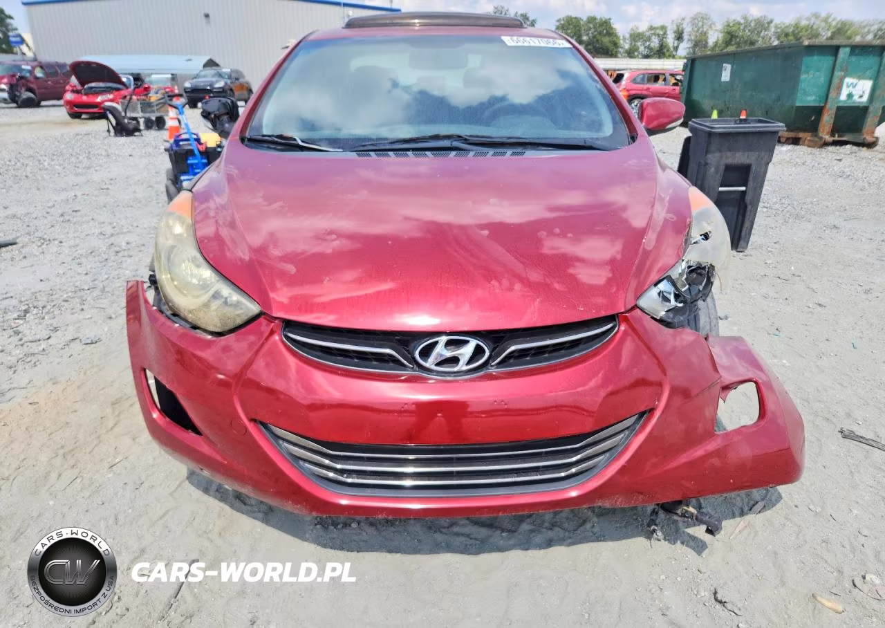 2012 Hyundai Elantra Limited VIN:KMHDH4AEXCU323721 - 5