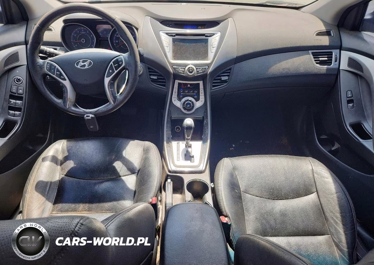 2012 Hyundai Elantra Limited VIN:KMHDH4AEXCU323721 - 8