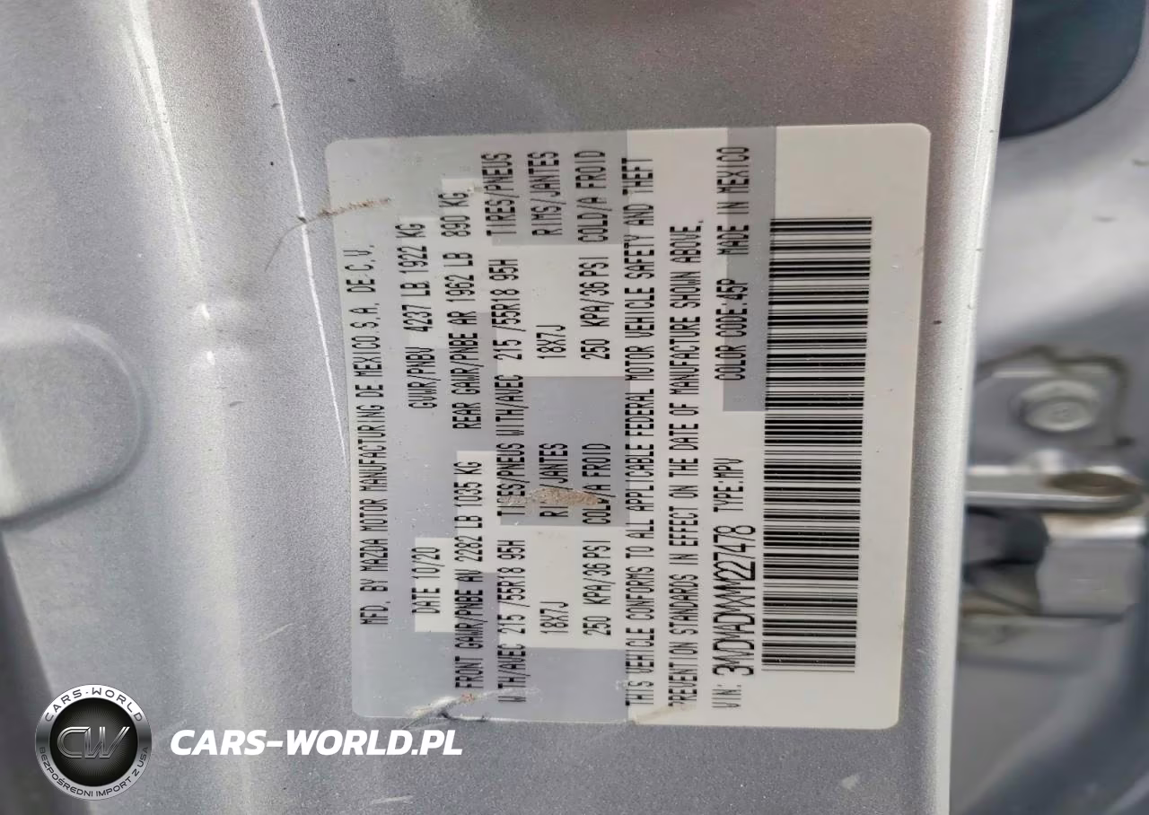 2021 Mazda Cx-30 Premium VIN:3MVDMADMXMM227478 - 12