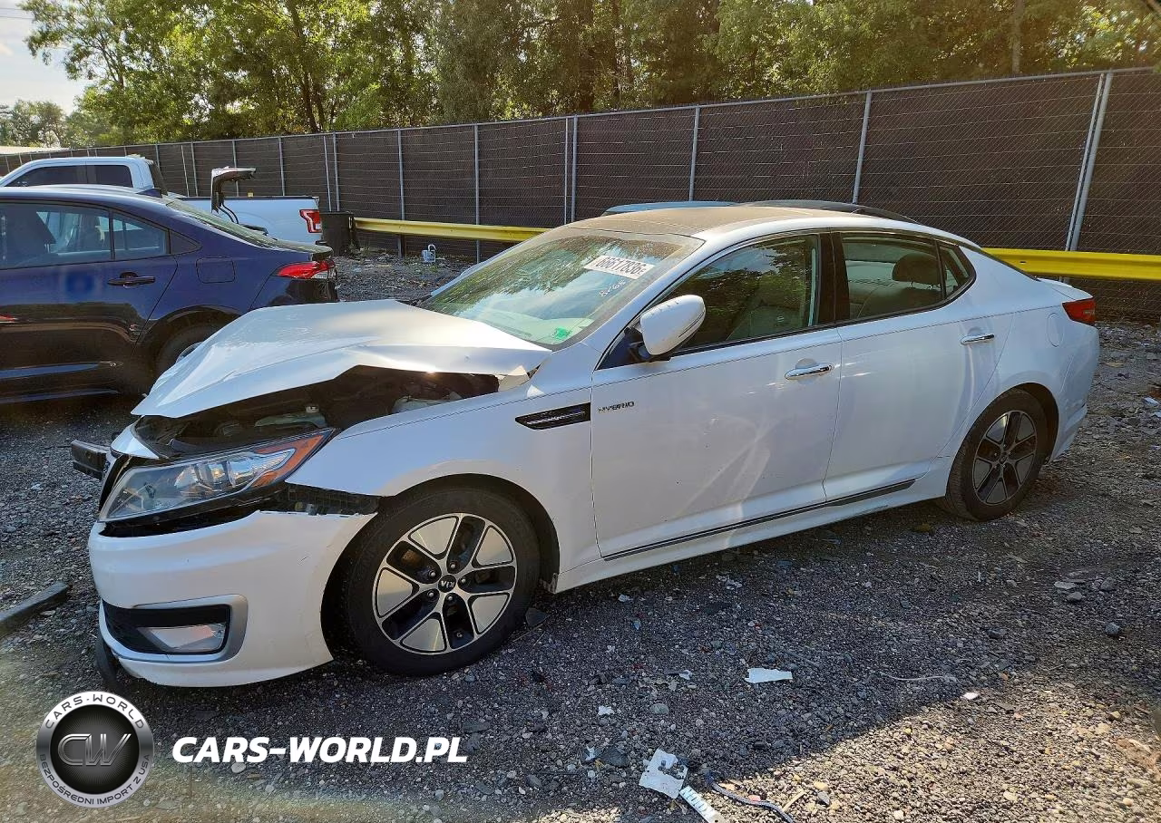 2013 Kia Optima Hybrid VIN:KNAGM4AD2D5042266 - 1