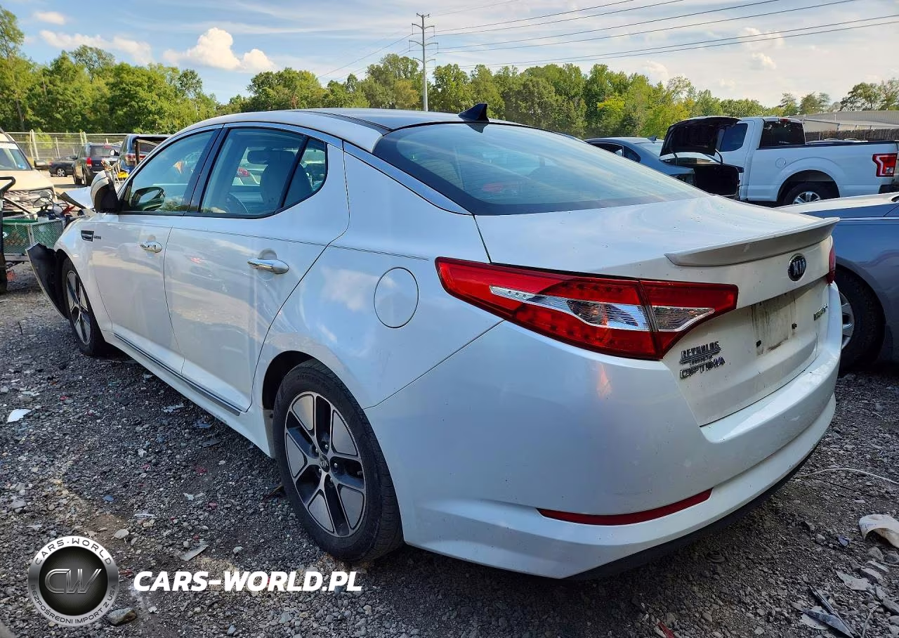 2013 Kia Optima Hybrid VIN:KNAGM4AD2D5042266 - 2