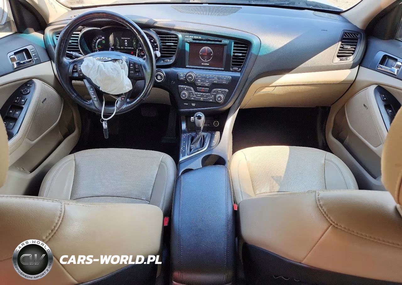 2013 Kia Optima Hybrid VIN:KNAGM4AD2D5042266 - 8