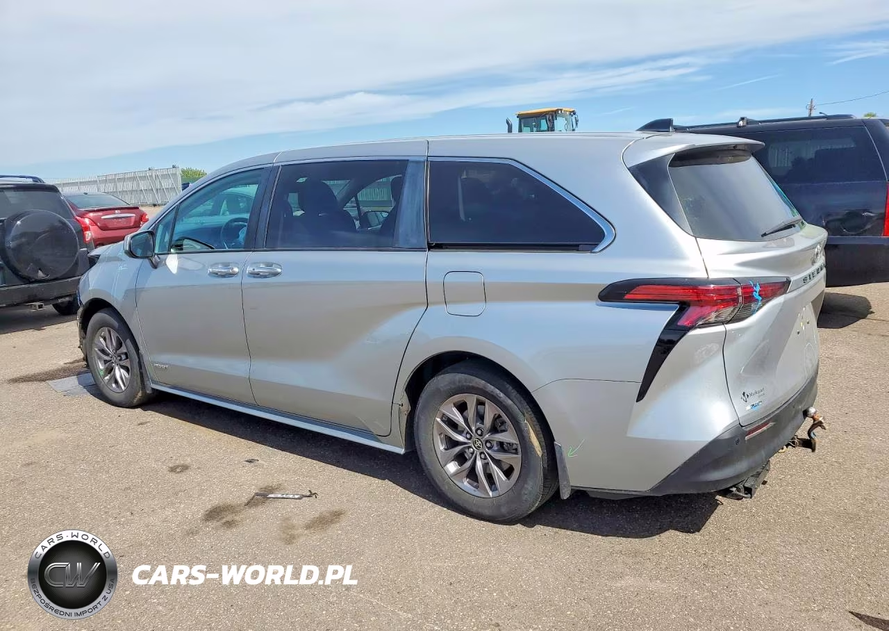 2021 Toyota Sienna Xle VIN:5TDYSKFCXMS014615 - 2