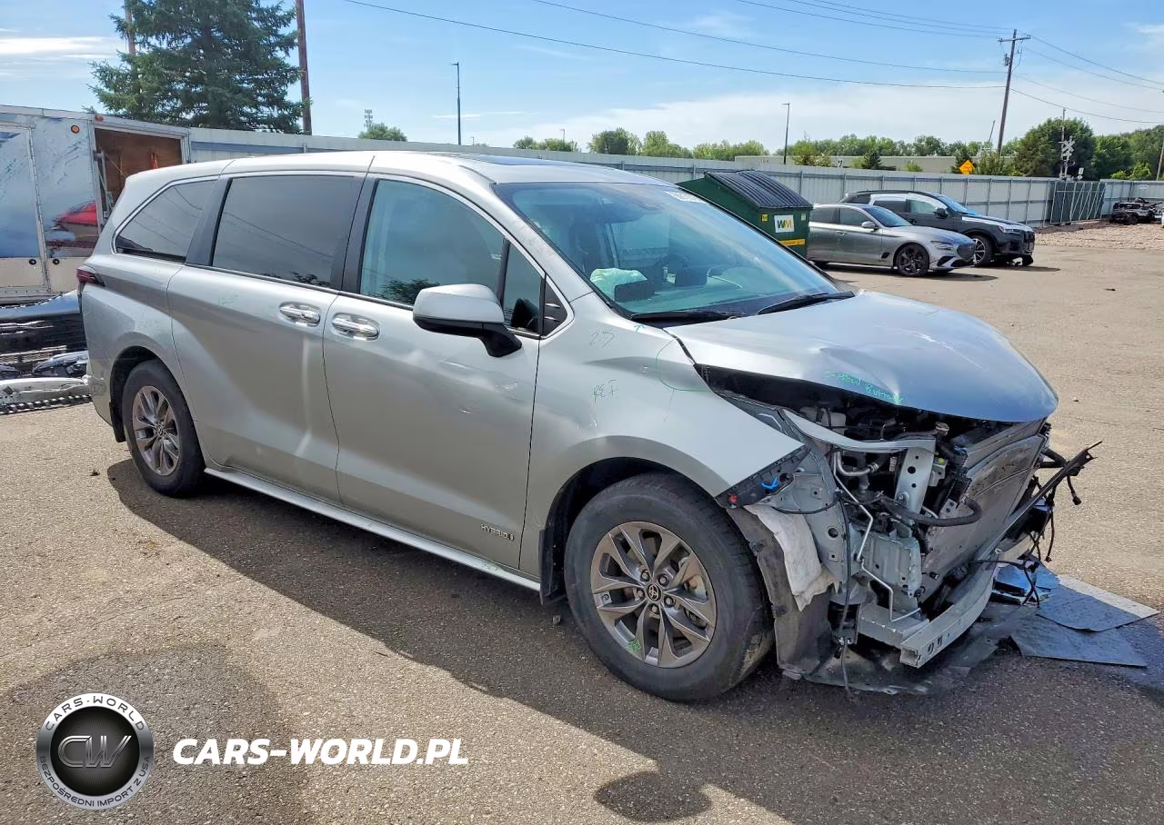 2021 Toyota Sienna Xle VIN:5TDYSKFCXMS014615 - 4
