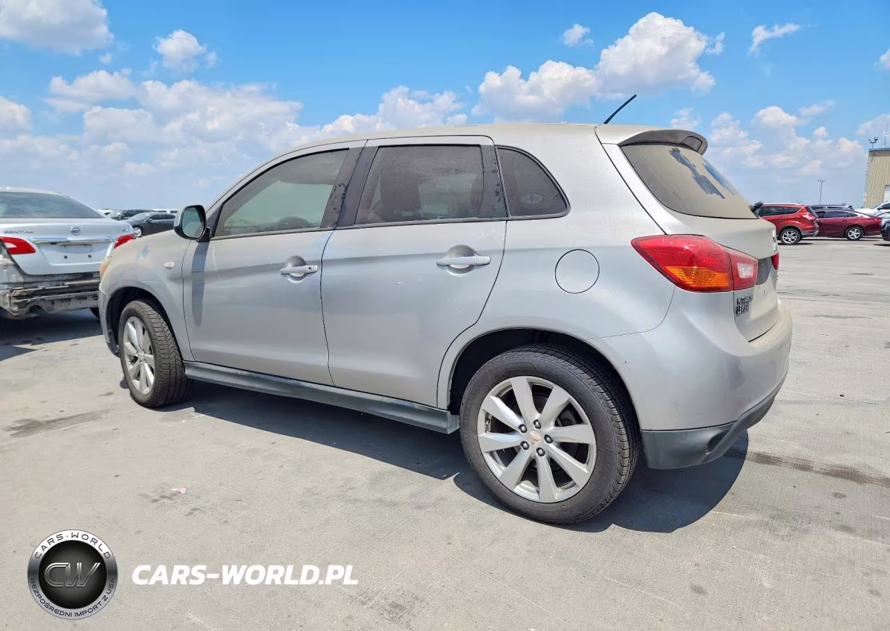 2015 Mitsubishi Outlander Sport Es VIN:4A4AP3AU5FE057673 - 2