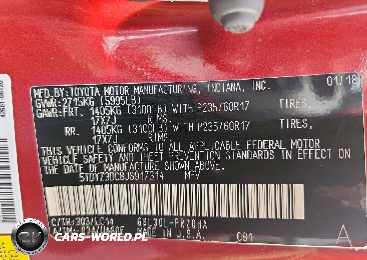 2018 Toyota Sienna Xle 8-Passenger VIN:5TDYZ3DC8JS917314 - 13