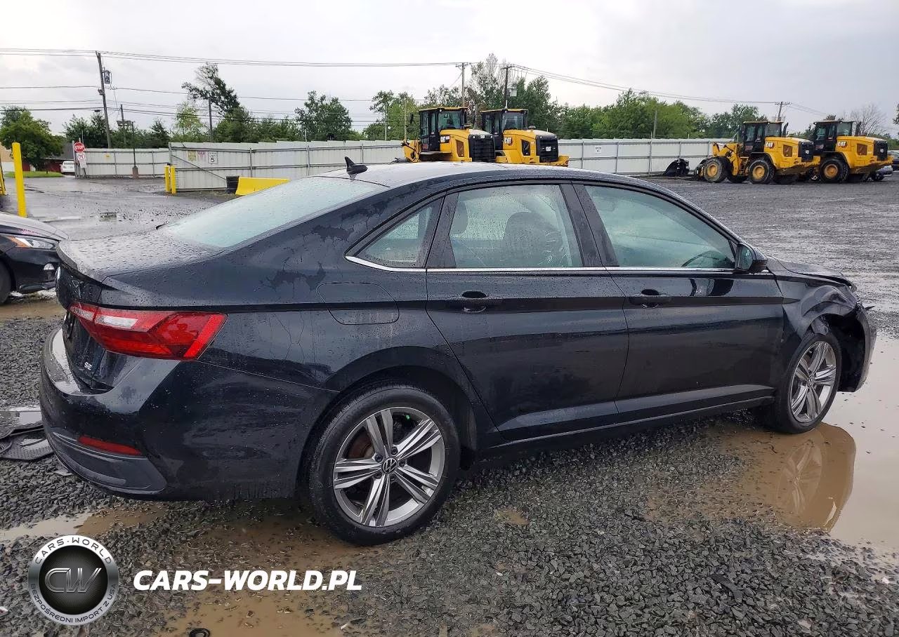 2022 Volkswagen Jetta Se VIN:3VW7M7BUXNM001122 - 3