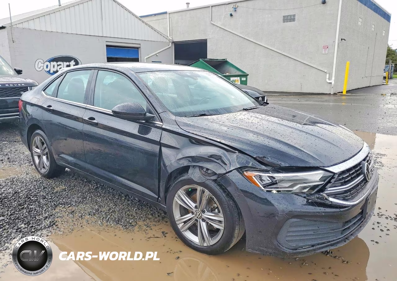 2022 Volkswagen Jetta Se VIN:3VW7M7BUXNM001122 - 4