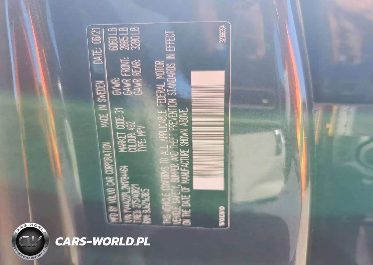 2022 Volvo Xc90 T6 Inscription VIN:YV4A22PL2N1784464 - 13