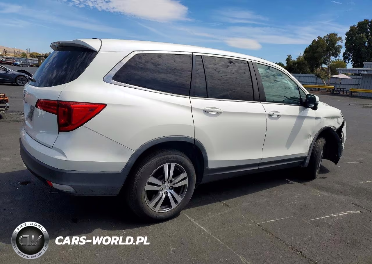 2017 Honda Pilot Exl VIN:5FNYF5H55HB003987 - 3