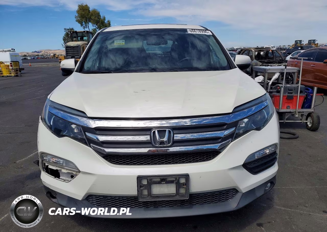 2017 Honda Pilot Exl VIN:5FNYF5H55HB003987 - 5
