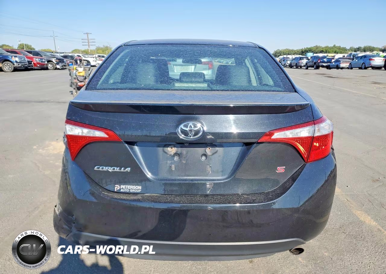2016 Toyota Corolla S Plus VIN:2T1BURHEXGC637902 - 6