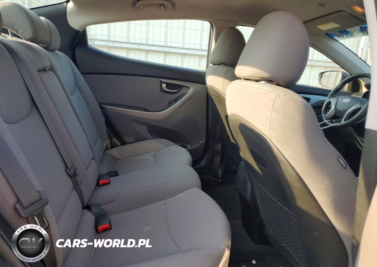 2014 Hyundai Elantra Se VIN:5NPDH4AE7EH535719 - 10