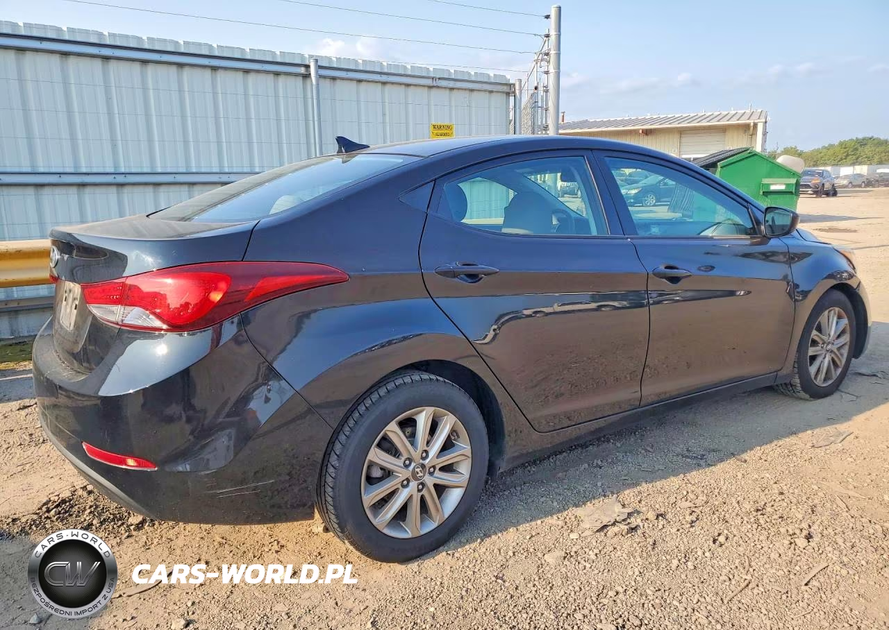 2014 Hyundai Elantra Se VIN:5NPDH4AE7EH535719 - 3