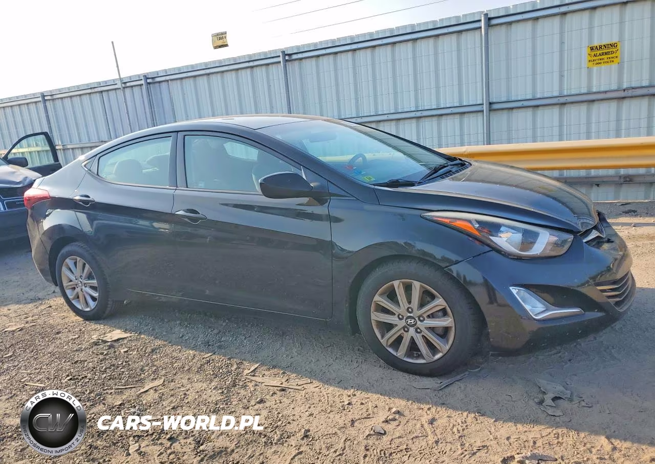 2014 Hyundai Elantra Se VIN:5NPDH4AE7EH535719 - 4