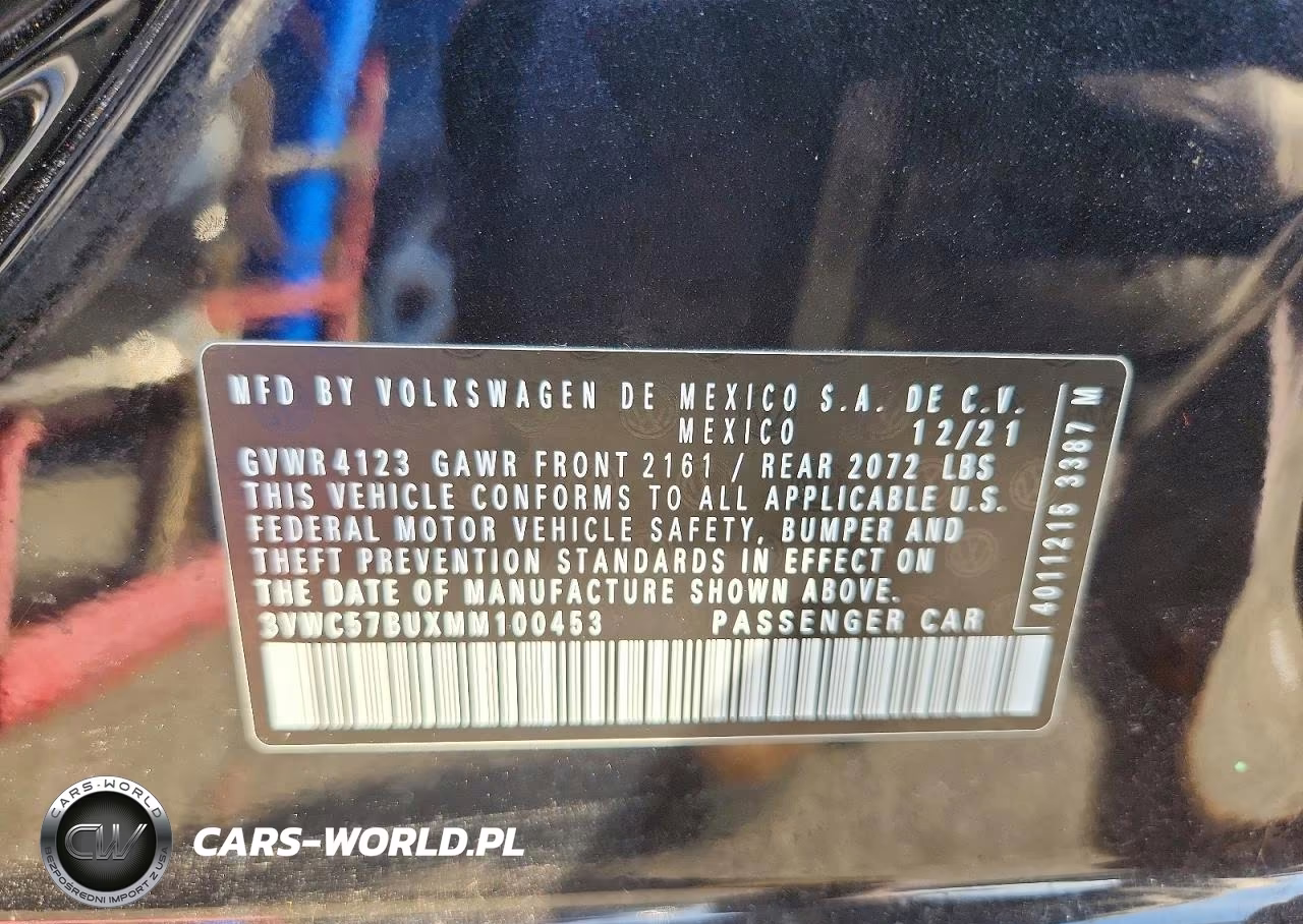 2021 Volkswagen Jetta S VIN:3VWC57BUXMM100453 - 12