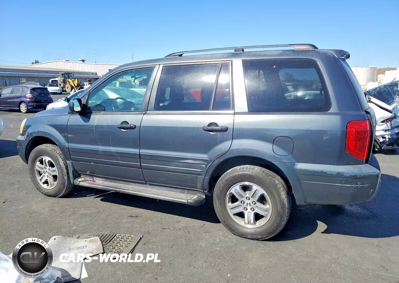 2003 Honda Pilot Exl VIN:2HKYF18543H606870 - 2