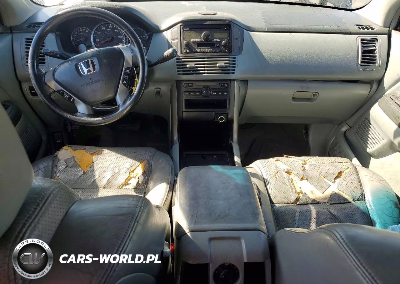 2003 Honda Pilot Exl VIN:2HKYF18543H606870 - 8
