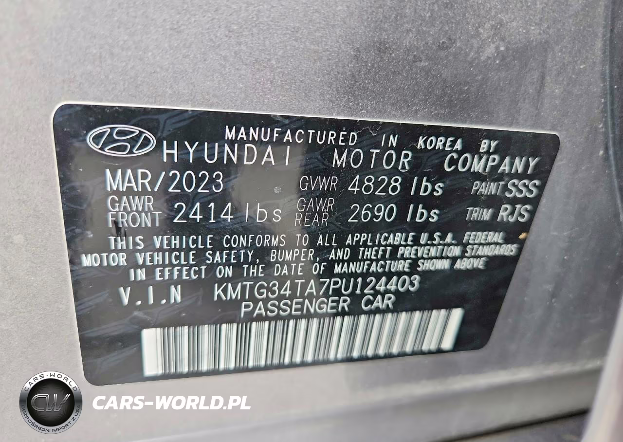 2023 Genesis G70 2.0T VIN:KMTG34TA7PU124403 - 12