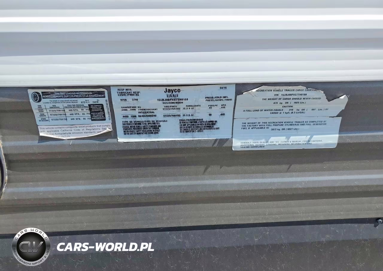 2016 Jayco Jay Flight Camper VIN:1UJBJ0BPXG7TH0188 - 10