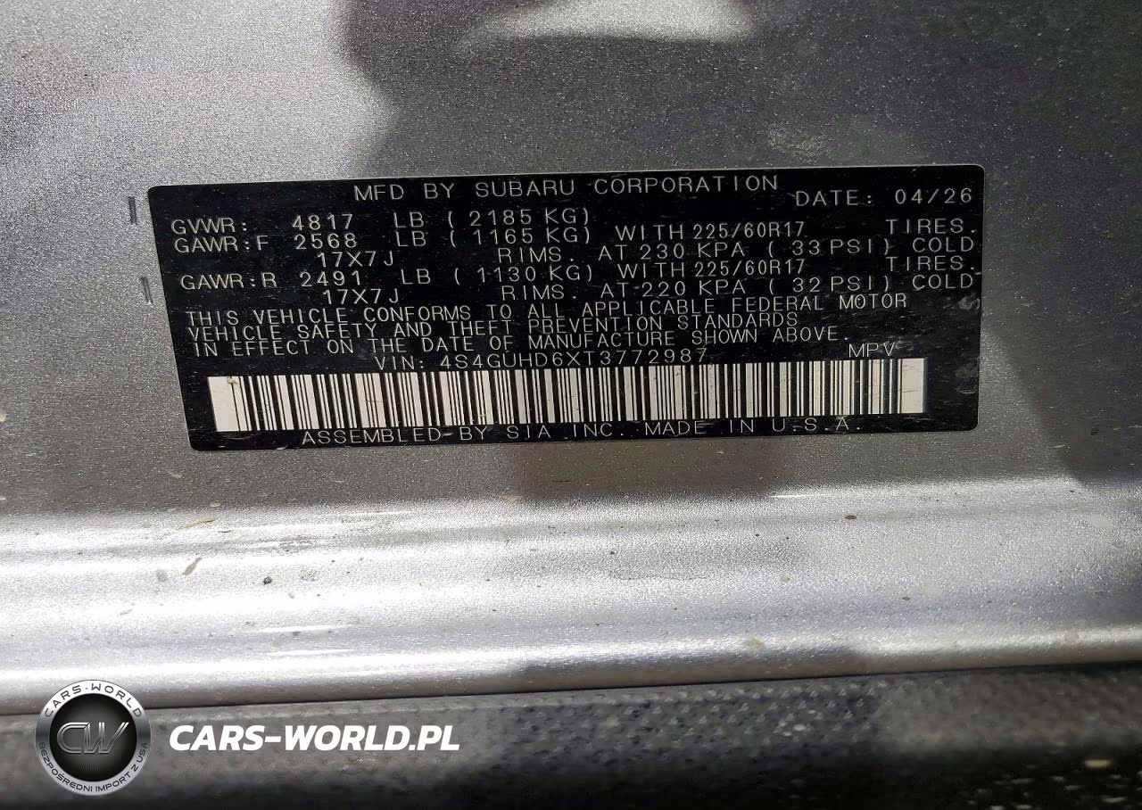 2026 Subaru Crosstrek Premium VIN:4S4GUHD6XT3772987 - 14